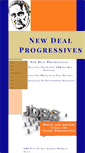 Mobile Screenshot of newdealprogressives.org
